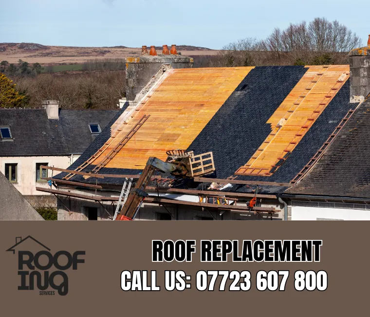 Complete roof replacement in Seaton